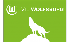 Bandiera VfL Wolfsburg Wölfe - 120 x 180 cm