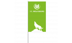 Bandiera VfL Wolfsburg Wölfe - 120 x 300 cm