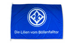 Bandiera SV Darmstadt 98 Die Lilien vom Böllenfalltor - 100 x 150 cm