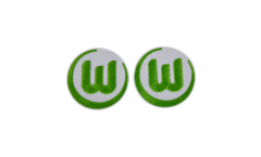 Applicazioni VfL Wolfsburg Logo 2er Set - ca. 6 cm