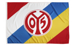 Bandiera 1. FSV Mainz 05 Fastnacht bunt - 80 x 120 cm