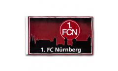 Bandiera 1. FC Nürnberg Burg rot-schwarz - 100 x 150 cm