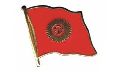 Spilla Bandiera Kirghizistan - 2 x 2 cm