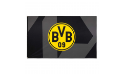 Bandiera Borussia Dortmund Nero - 150 x 250 cm