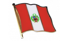 Spilla Bandiera Perù - 2 x 2 cm