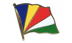 Spilla Bandiera Seychelles - 2 x 2 cm