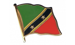 Spilla Bandiera St. Kitts e Nevis - 2 x 2 cm