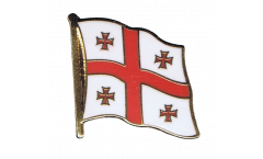 Spilla Bandiera Georgia - 2 x 2 cm