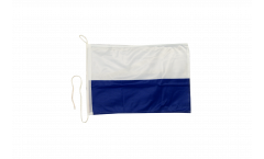 Bandiera da barca Banda bianca azzura - 30 x 40 cm