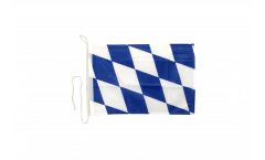 Bandiera da barca Germania Baviera senza stemmi - 30 x 40 cm