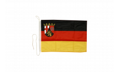 Bandiera da barca Germania Renania Palatinato - 30 x 40 cm
