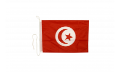 Bandiera da barca Tunisia - 30 x 40 cm