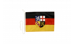 Bandiera da barca Germania Saarland - 30 x 40 cm