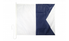 Bandiera segnaletica Alpha (A) - 75 x 90 cm