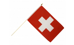 Bandiera da asta Svizzera - Set da 10 - 30 x 45 cm