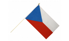 Bandiera da asta Repubblica Ceca - Set da 10 - 30 x 45 cm