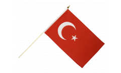 Bandiera da asta Turchia - Set da 10 - 30 x 45 cm
