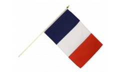 Bandiera da asta Francia - Set da 10 - 30 x 45 cm