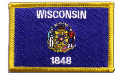 Applicazione USA Wisconsin - 8 x 6 cm