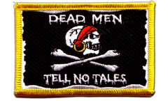 Applicazione Pirata Dead men tell no tales - 8 x 6 cm