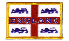 Applicazione Inghilterra 4 leoni - 8 x 6 cm
