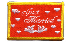 Applicazione Just Married - 8 x 6 cm