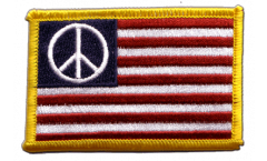 Applicazione USA PEACE - 8 x 6 cm