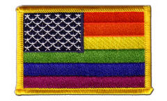 Applicazione USA Arcobaleno - 8 x 6 cm