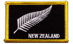 Applicazione Nuova Zelanda Piume All Blacks - 8 x 6 cm