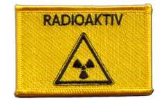 Applicazione Radioaktiv Radioattivo - 8 x 6 cm