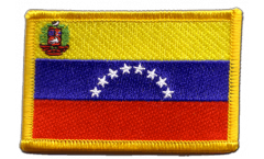 Applicazione Venezuela 8 Stelle con stemma - 8 x 6 cm
