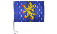 Bandiera per auto Francia Franca Contea - 30 x 40 cm