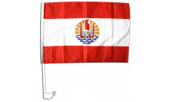 Bandiera per auto Francia Polinesia francese - 30 x 40 cm
