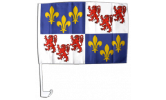 Bandiera per auto Francia Piccardia - 30 x 40 cm