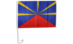 Bandiera per auto Francia Réunion - 30 x 40 cm