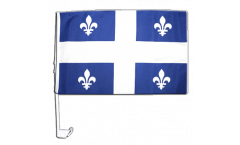 Bandiera per auto Canada Quebec - 30 x 40 cm