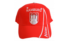 Cappellino / Berretto Germania Amburgo rosso, fan