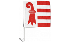 Bandiera per auto Svizzera Canton Giura - 30 x 30 cm