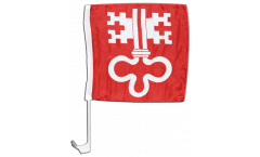 Bandiera per auto Svizzera Canton Nidvaldo - 30 x 30 cm