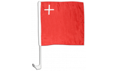Bandiera per auto Svizzera Canton Svitto - 30 x 30 cm