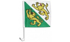 Bandiera per auto Svizzera Canton Turgovia - 30 x 30 cm