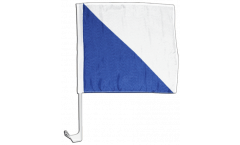 Bandiera per auto Svizzera Canton Zurigo - 30 x 30 cm
