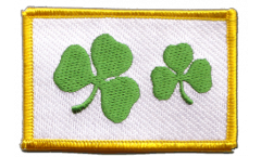 Applicazione Irlanda Shamrock - 8 x 6 cm