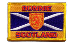Applicazione Scozia Bonnie Scotland - 8 x 6 cm