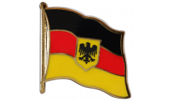 Spilla Bandiera Germania con aquila - 2 x 2 cm