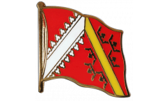 Spilla Bandiera Francia Alsazia - 2 x 2 cm