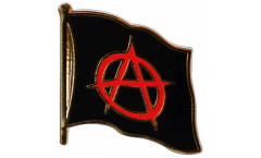 Spilla Bandiera Anarchy Anarchia - 2 x 2 cm