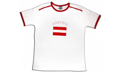 T-Shirt Austria, bianca-rossa, taglia XXL, Soccer-T
