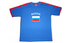 T-Shirt Russia, blu-rossa, taglia XXL, Runner-T