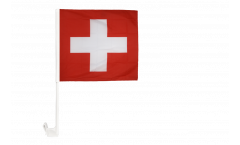 Bandiera per auto Svizzera - 30 x 30 cm